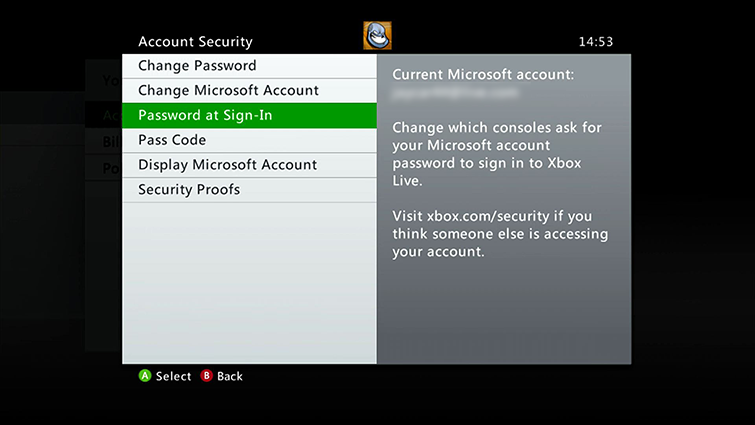 change password for microsoft live account