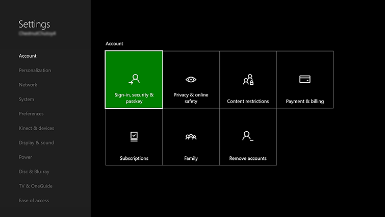 Image result for xbox one settings