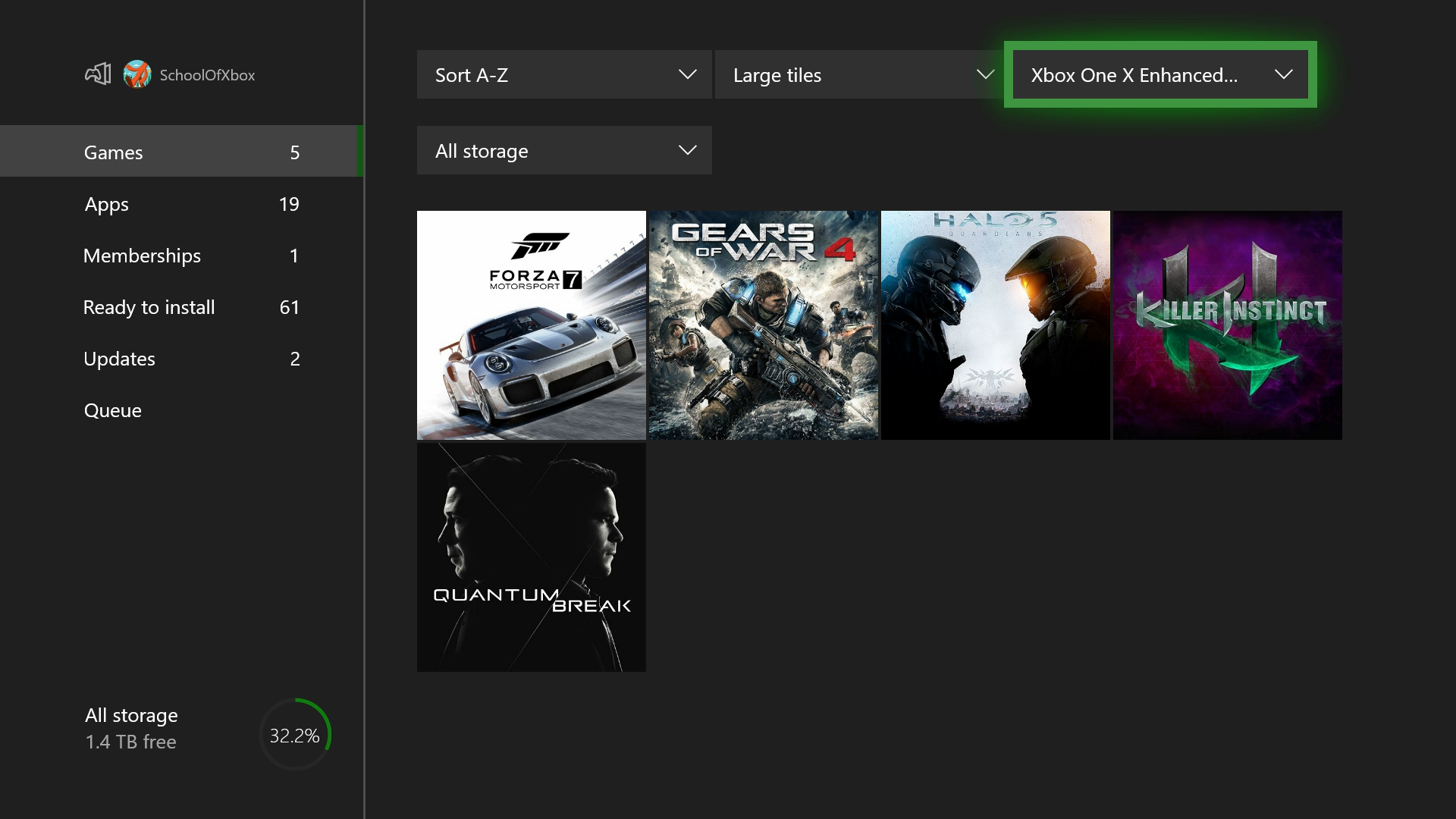 Automatially download game on xbox one play