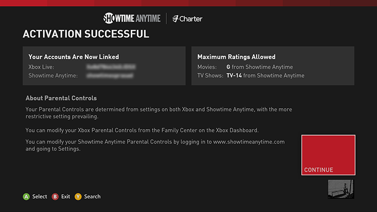 showtime anytime login pc