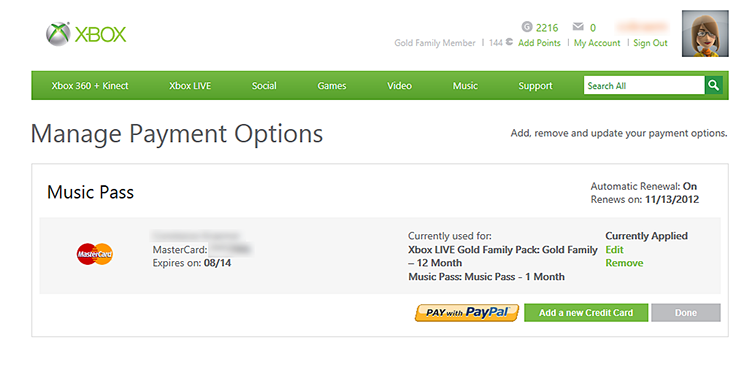 add credit card to xbox account