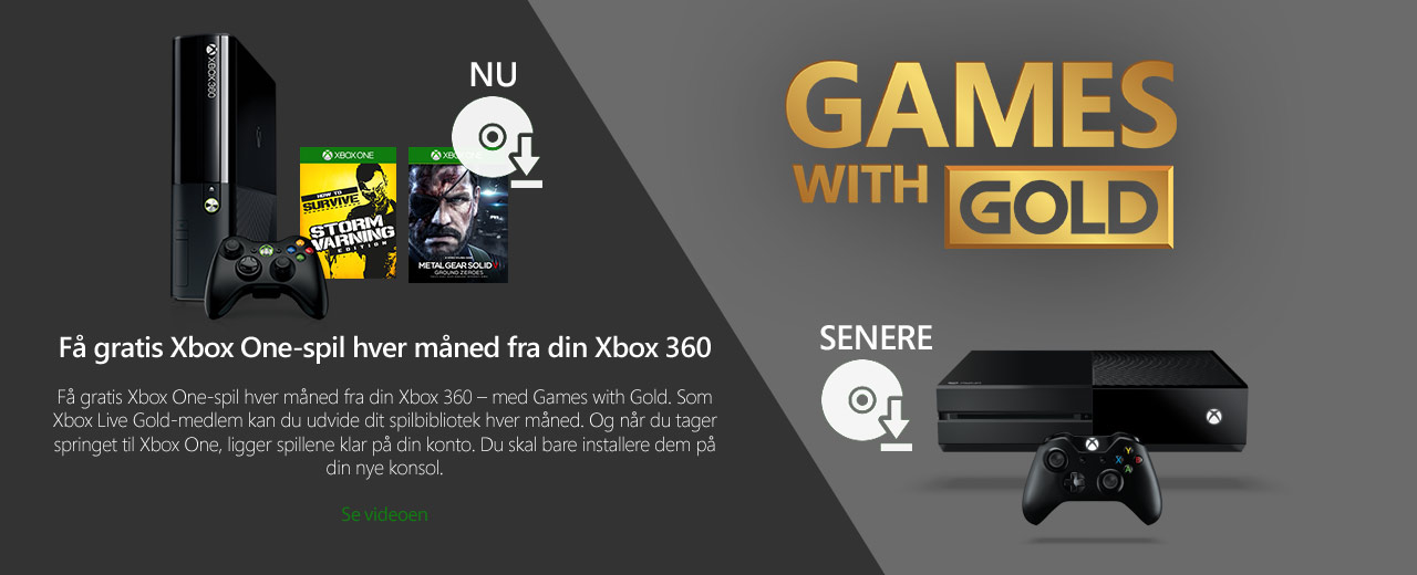 Xbox Live Gold | Officielt websted